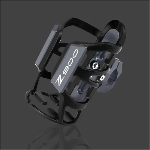 Miniatura 13 de Z - Accesorios CNC para motocicleta Kawasaki Z750 Z900 Z750R/750S ajustable para botella de agua de bebidas soporte X (color Z750 negro)