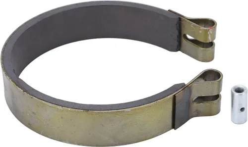 Fydun Banda de freno de 4 pulgadas, kit de pasador de banda de freno de acero y cerámica de alto rendimiento de 7/8 pulgadas de ancho para Go Karts,