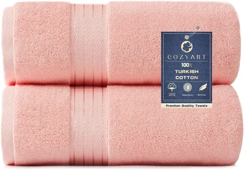 Miniatura 35 de COZYART - Juego de 3 toallas de baño de algodón, color naranja quemado, grandes y gruesas, 19.17 oz/yd², incluye 1 toalla de baño, 1 toalla de mano