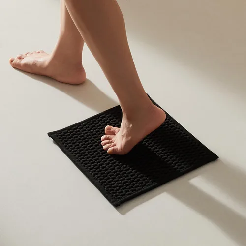 Miniatura 15 de TYUU Alfombras de Baño Antideslizantes Lavables, Tapete de Baño Súper Absorbente Delgado de Pila Baja para Secar Rápido, Alfombra de Baño Pequeña