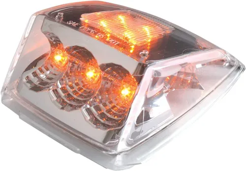 GG Grand General 77569 Reflector (Amber Spyder 11-LED, lente transparente; con junta O G5000), 1 paquete, ámbar/transparente