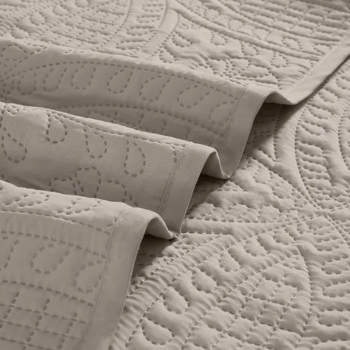 Miniatura 6 de Mellanni - Juego de cubrecama para cama individual con funda de almohada, funda de cama, tecnología de acolchado ultrasónico, juego de cubrecama
