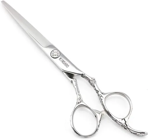 Tijeras de pelo de 6 pulgadas profesional de peluquería Tijeras de corte de pelo de peluquería tijeras de corte de pelo 440C Tijeras de peluquería
