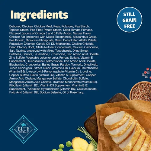 Miniatura 5 de Blue Buffalo Freedom - Alimento seco para perros de peso saludable, sin granos, nutrición completa y equilibrada para perros adultos, fabricado