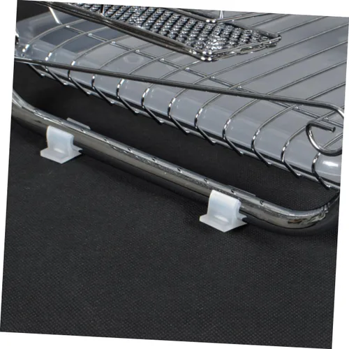 Miniatura 3 de UPKOCH Escurridor de platos para fregadero, estante seco para platos, soporte para palillos, soporte para utensilios sobre el fregadero, escurridor
