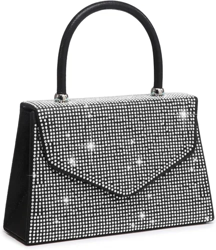 Dasein Bolso de noche para mujer, embragues de fiesta, bolsos de boda, cóctel, baile de graduación, bolsos con purpurina esmerilada