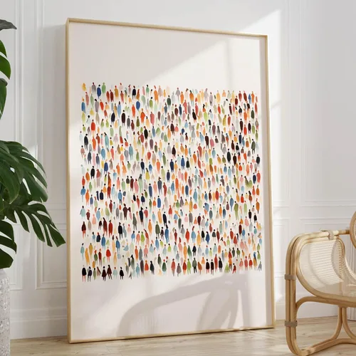 Miniatura 22 de Arte de pared de acuarela de Jesús, pintura en lienzo cristiano, imágenes de las Escrituras, decoración de pared, póster con versículos bíblicos
