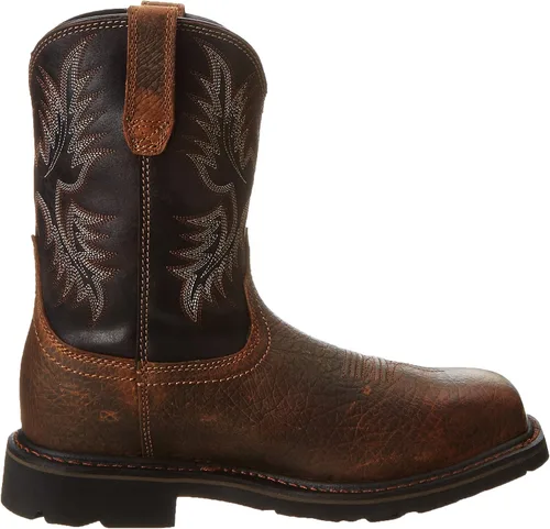 Miniatura 6 de Ariat Botas de trabajo Sierra de punta cuadrada ancha para hombre resistente a pinchazos