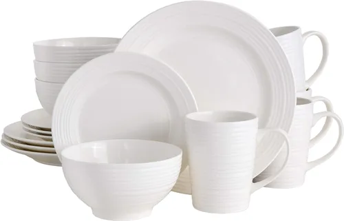 Miniatura 13 de Juego de vajilla Gibson Home Zen Buffet Blanco
