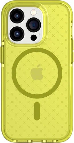 Miniatura 12 de tech21 iPhone 14 Pro Evo Check compatible con MagSafe® - Funda protectora de teléfono delgada y absorbente de golpes con protección FlexShock Negro