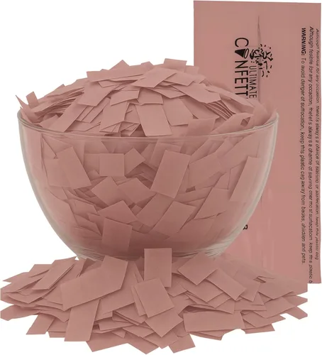 Miniatura 18 de Ultimate Confetti, Confeti Biodegradable Azul Bebé - Confeti de Papel de Seda Rectangular Revoloteante para Uso en Cañones y Lanzadores – Confeti