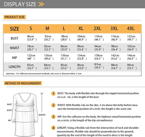 Miniatura 2 de Vestido de manga larga con cuello en V y estampado para mujer, vestido suelto y fluido
