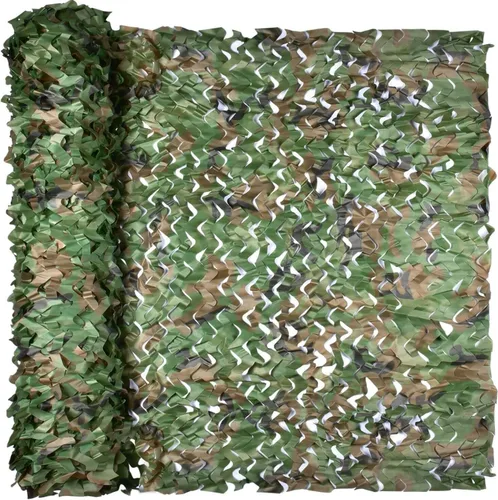Miniatura 16 de Red de camuflaje, red de camuflaje, red de camuflaje para puesto de caza, decoraciones de fiesta militar, redes de sombra para cercas, liviana