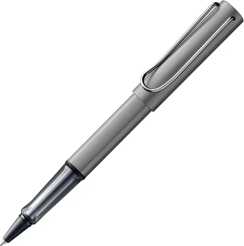 Lamy AL-star grafito - Bolígrafo roller con agarre transparente y ergonómico y ancho de línea M - cuerpo de aluminio ligero - incluye recambio de