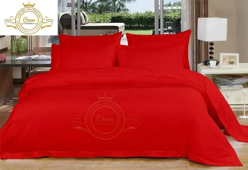 Miniatura 10 de Corona Collection Hotel beddings 600-thread-count Juego de sábana 100% algodón egipcio, 4 pieza Fit hasta 12" Deep Pocket todo Damask rayas elástica