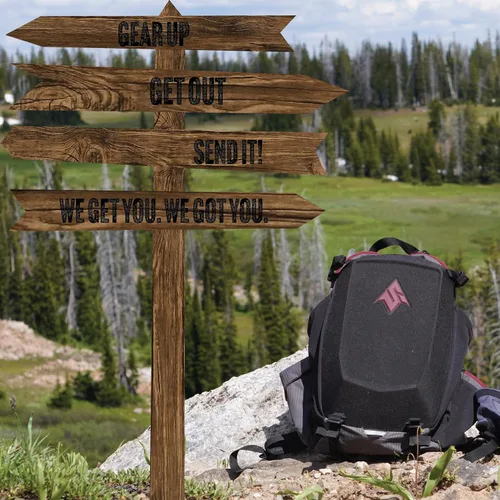 Miniatura 8 de Send It Defender - Bolsa de 15 L, MTB, mochila de moto con protector de columna vertebral para hombres y mujeres. Mochila de hidratación