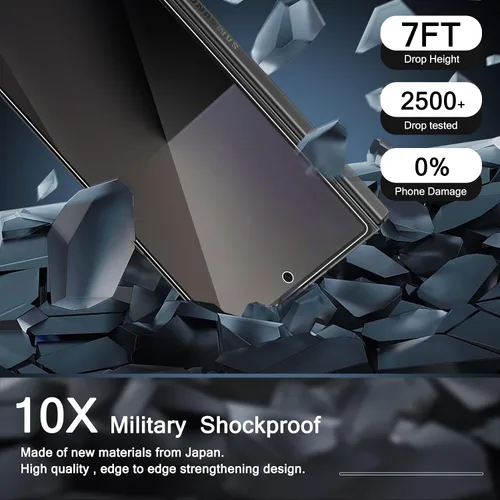 Miniatura 7 de Milomdoi Protector de pantalla 9 en 1 para Samsung Galaxy Z Fold 8/Z Fold 7, película flexible interior 3 + 3 vidrios templados frontales + 3