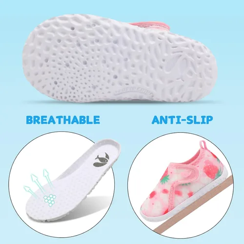 Miniatura 171 de FEETCITY Baby Boys Girls Water Sport Shoes Barefoot Kids Aqua Socks Quick-Dry Beach Swim Pool Shoes