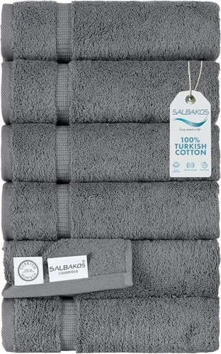 Miniatura 73 de Juego de alfombra de baño 100 % de algodón turco para hotel y spa de lujo y opciones de tapete de baño de espuma viscoelástica