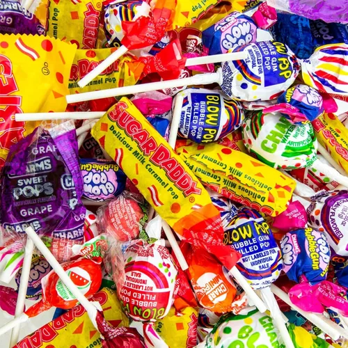 Party Candy - Mezcla variada de caramelos a granel de 5 libras, paletas, chicles, rellenos de piñata surtidos, sin maní, sin gluten