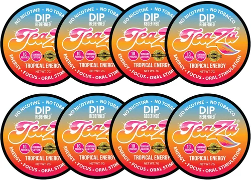 Miniatura 19 de TeaZA Bolsas energéticas, sin tabaco, sin nicotina, sin humo, alternativa al tabaco y inmersión energética, alternativa al tabaco, inmersión