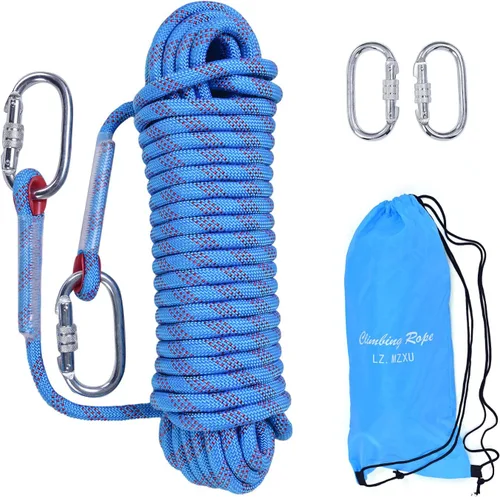 Miniatura 11 de Cuerda de Escalada, Cuerda de Rapel Naranja