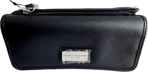 Miniatura 2 de Tommy Hilfiger Cartera con cremallera para mujer con múltiples compartimentos de almacenamiento, Negro -, Americana