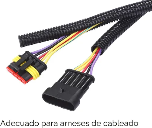 Miniatura 3 de Alex Tech 10 pies - Tubo de malla para cables dividida de 1/2 pulgada - Negro
