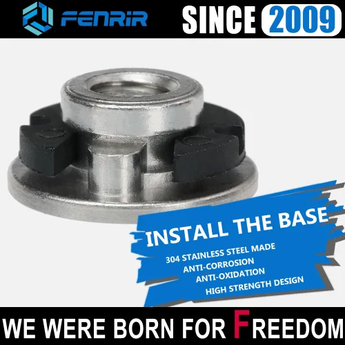 Miniatura 9 de Fenrir Kit de base de tornillo de asiento de liberación rápida personalizada de acero inoxidable 304 acabado negro para Harley Davidson 1997-ahora