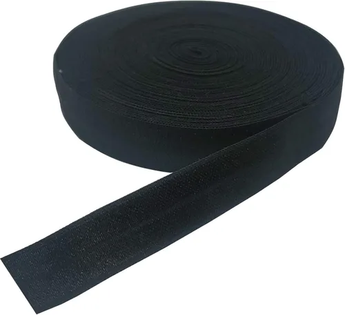 Miniatura 18 de Cinta elástica plegable de 10 yardas, cinta elástica trenzada para cintas para el cabello, disponible en varios colores (gris, 5/8 pulgadas)