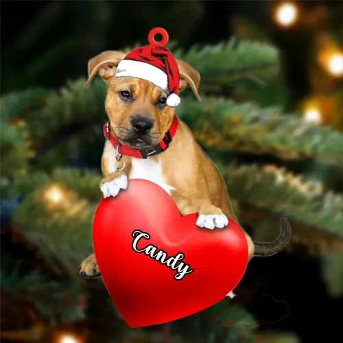 Miniatura 163 de Adornos de Navidad personalizados para perros, nombre personalizado, adorno de Malamute de Alaska, adornos acrílicos, regalos de Navidad, amantes