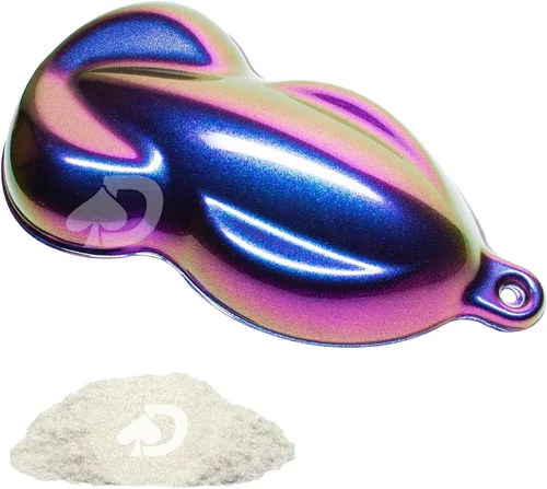 Miniatura 12 de 0.18 oz Arson SuperShift Pearl Polvo de mica camaleón intenso Pigmento de cambio de color para pintura Pigmento camaleón para pintura Polvo