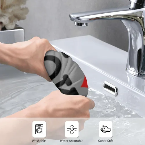 Miniatura 3 de SEAEAGLE WAM - Toallas de baño absorbentes con texto en inglés "I Love Coke by WAM", toallas de mano de 27.5 x 16 pulgadas