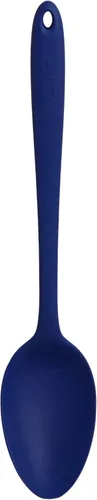 GIR: Cuchara de silicona Get It Right - Cuchara de cocina de silicona antiadherente resistente al calor para mezclar, servir, cocinar y más, 13 Azul
