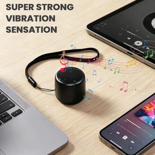 Miniatura 7 de El mejor mini altavoz Bluetooth portátil con sonido HD y graves I Los altavoces inalámbricos Bluetooth más pequeños para teléfono/PC/tableta I foto