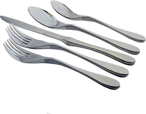 Miniatura 11 de Knork Juego de cubiertos brillantes de 20 piezas