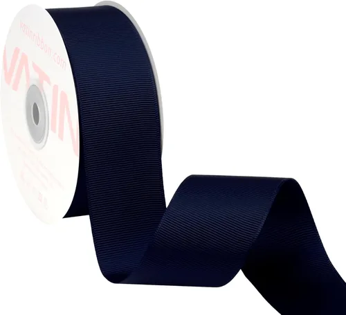 Miniatura 196 de Vatin - Rollo de cinta de grogrén, rollos de 25-50 yardas, perfecto para decoración de bodas, coronas, baby showers, envolturas de paquete de regalo