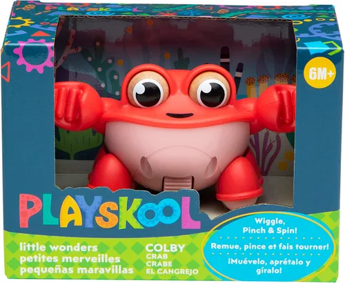 Miniatura 8 de Playskool Little Wonders - Paulie Pufferfish - Juguete sensorial táctil para bebés, ayuda a desarrollar habilidades motoras finas - A partir de 6