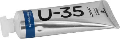 Miniatura 5 de Turner Color U-35 Acrílicos Transparente Marrón Óxido de Hierro, 0.7 fl oz (0.7 fl oz) UA020678 Chromium Oxide Green