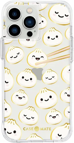 Miniatura 24 de Case-Mate Funda para iPhone 13 Pro Max para mujeres [protección contra caídas de 10 pies] [carga inalámbrica] Funda transparente cristalina