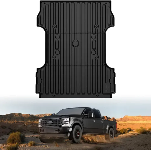 Miniatura 36 de LASFIT Tapete para caja de camioneta para Ford F250 F350 F450 2009-2016 de 6.75 pies Super Duty 81.9 pulgadas
