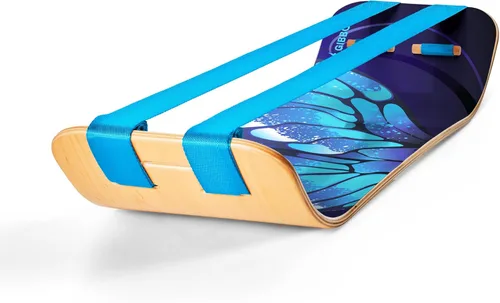 Miniatura 9 de GIBBON SlackBoard - GiBoard Balance Board - Gift for Kids & Adults - 1 & 2 Line Options - Slackline Balance Trainer for Core Workouts, Standing Desk