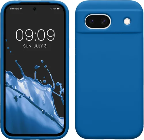 Miniatura 237 de kwmobile Funda Compatible con Google Pixel 6 Pro - Funda de Teléfono de Silicona TPU con Acabado Suave - Azul Caribe