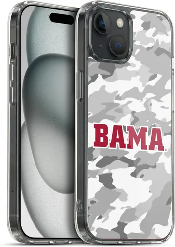 Miniatura 200 de Head Case Designs Funda de gel suave con licencia oficial de la Universidad de Alabama UA Collage compatible con Apple iPhone 13 Pro Max