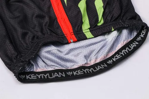 Miniatura 156 de Nuevo Pro cremallera completa hombres ciclismo Jersey manga corta Riding Shirt USA