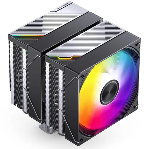 Miniatura 10 de Jonsbo CA40 Enfriador de CPU negro, serie ARGB Mute de refrigeración por aire, ventilador de CPU de 157 mm de altura, enfriador de aire de CPU