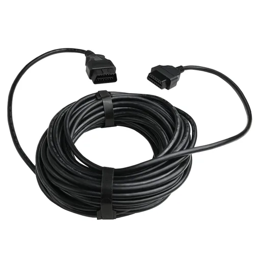 Miniatura 3 de iKKEGOL Cable de extensión OBD2 OBDII completo de 16 pines para automóvil macho a hembra, extensor de diagnóstico, adaptador de cable OBD de perfil