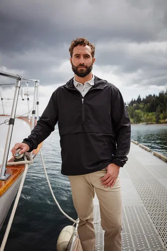 Miniatura 11 de Cutter & Buck Charter Eco - Chaqueta Anorak reciclada para hombre