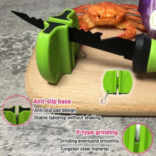 Miniatura 4 de Juego de 2 cuchillos de filete, cuchillo de filete de cocina de acero inoxidable de 5 y 7 pulgadas para pescado, equipo de pesca, juego