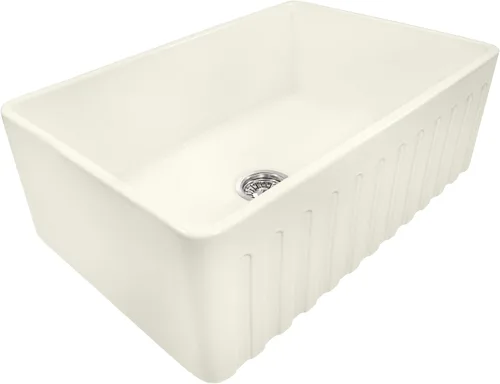 Miniatura 3 de Ruvati RVL2100BS - Fregadero de cocina reversible con delantal frontal de 30 x 20 pulgadas, galleta